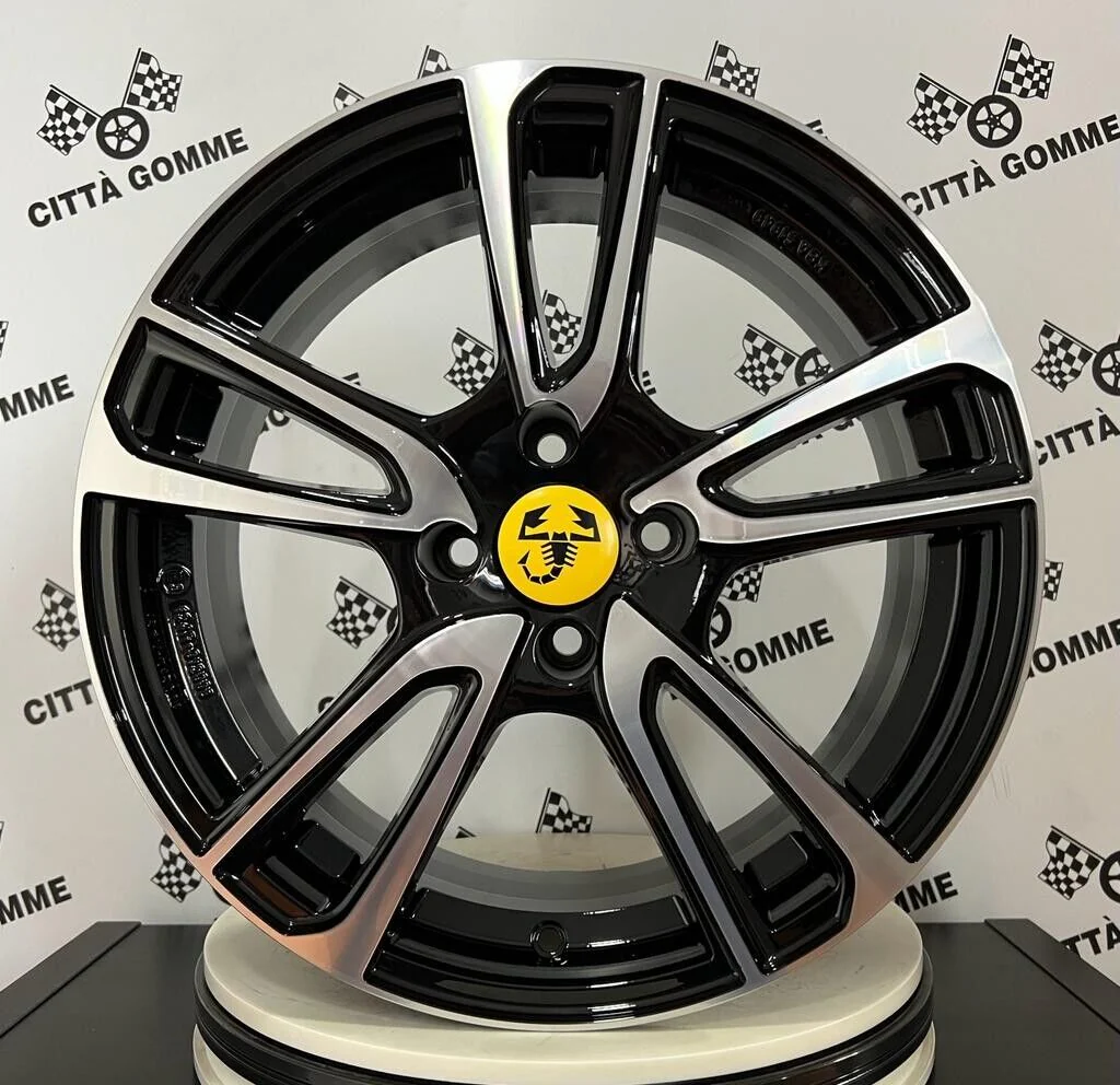 Set da 4 Cerchi in lega Astral per Grande Punto Abarth e Punto Evo Abarth SS esseesse - Image 6