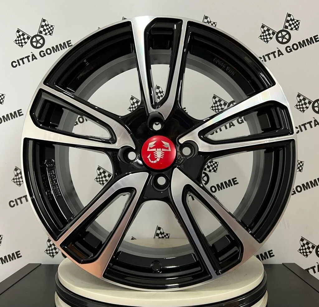Set da 4 Cerchi in lega Astral per Grande Punto Abarth e Punto Evo Abarth SS esseesse - Image 6