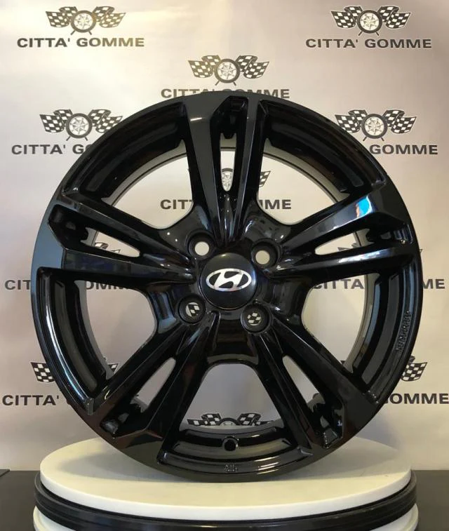 Set da 4 Cerchi in lega Astral per Hyundai i10 i20 Accent Atos Getz - Image 3