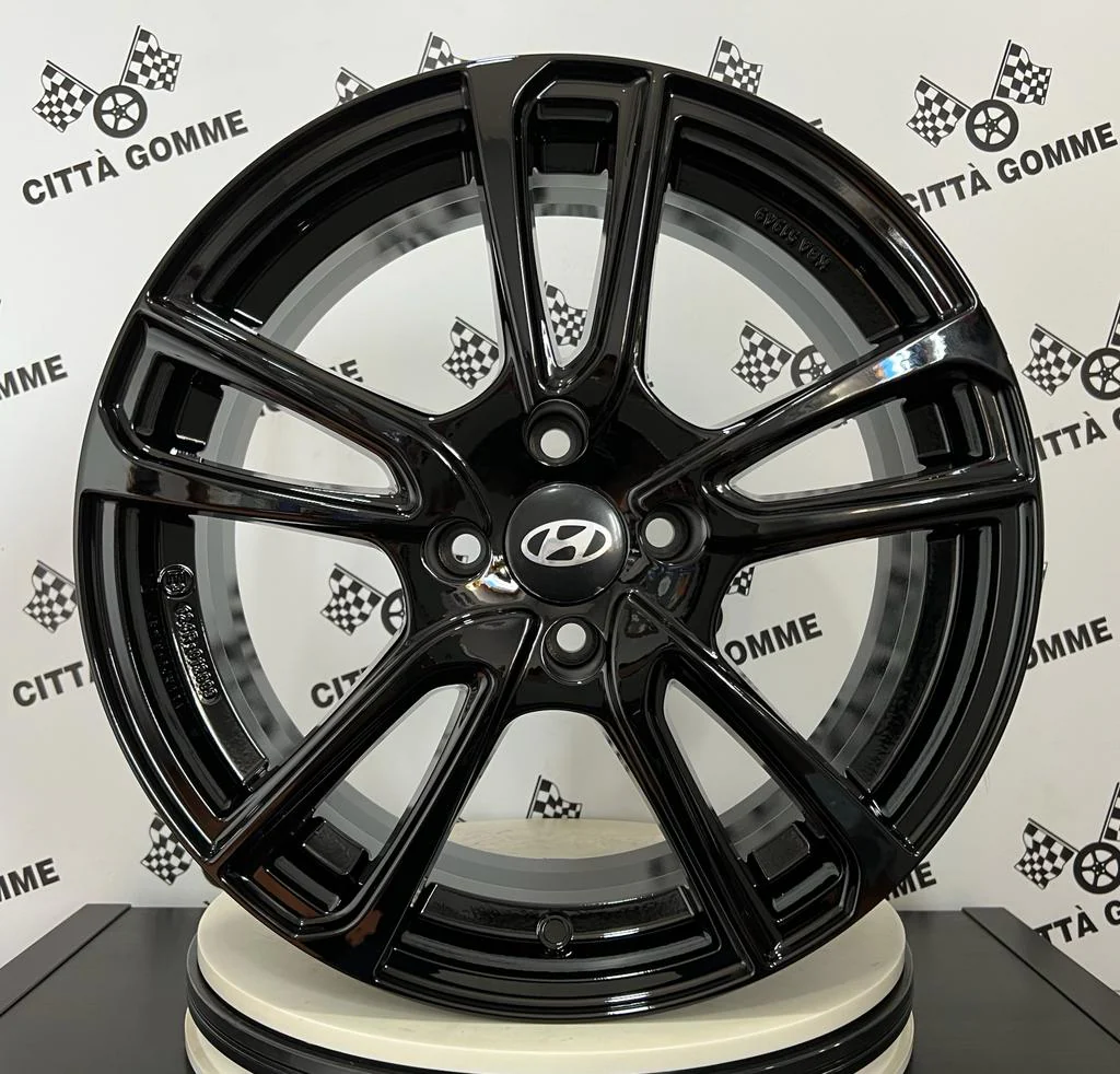 Set da 4 Cerchi in lega Astral per Hyundai i10 i20 Accent Atos Getz - Image 7