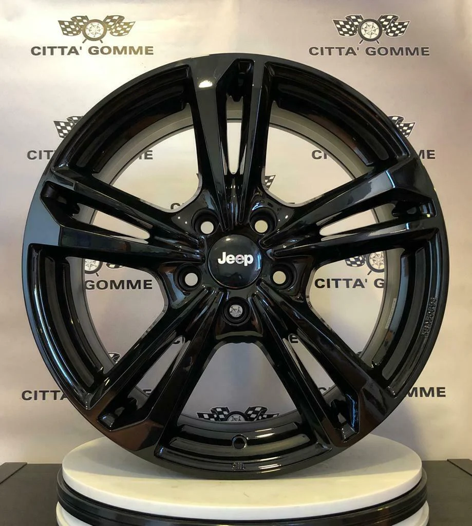 Set da 4 Cerchi in lega Emblema per Jeep Renegade Compass Cherokee - Image 3