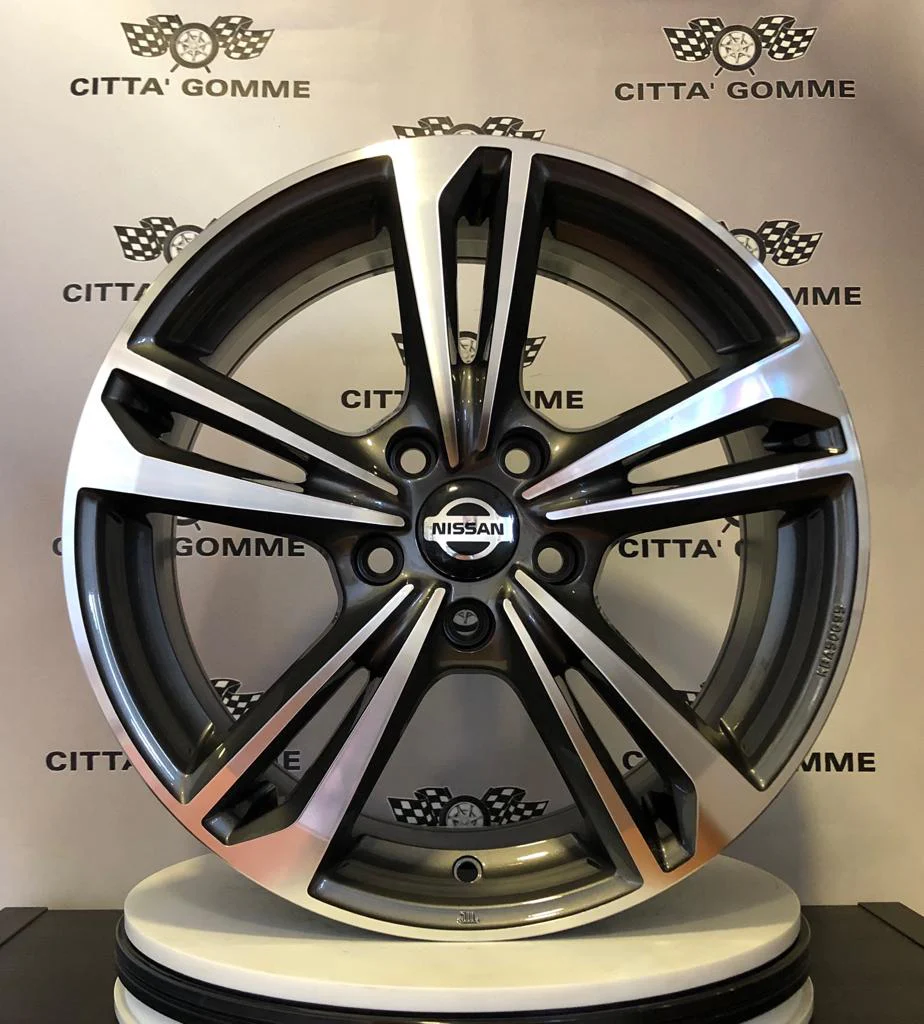 Set da 4 Cerchi in lega Astral per Nissan Juke Quashqai x-Trail Pulsar Leaf e-NV200 - Image 4