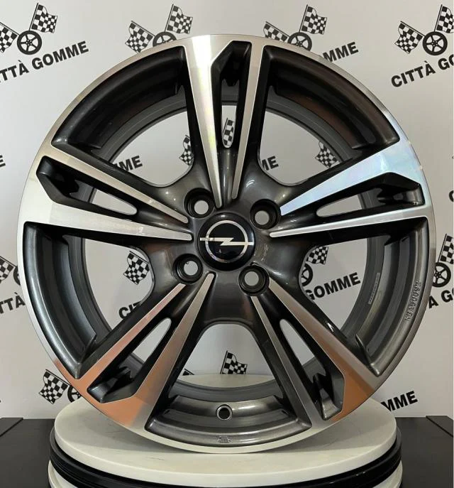 Set da 4 Cerchi in lega Astral per Opel Agila Astra Corsa Meriva Tigra Karl - Image 5