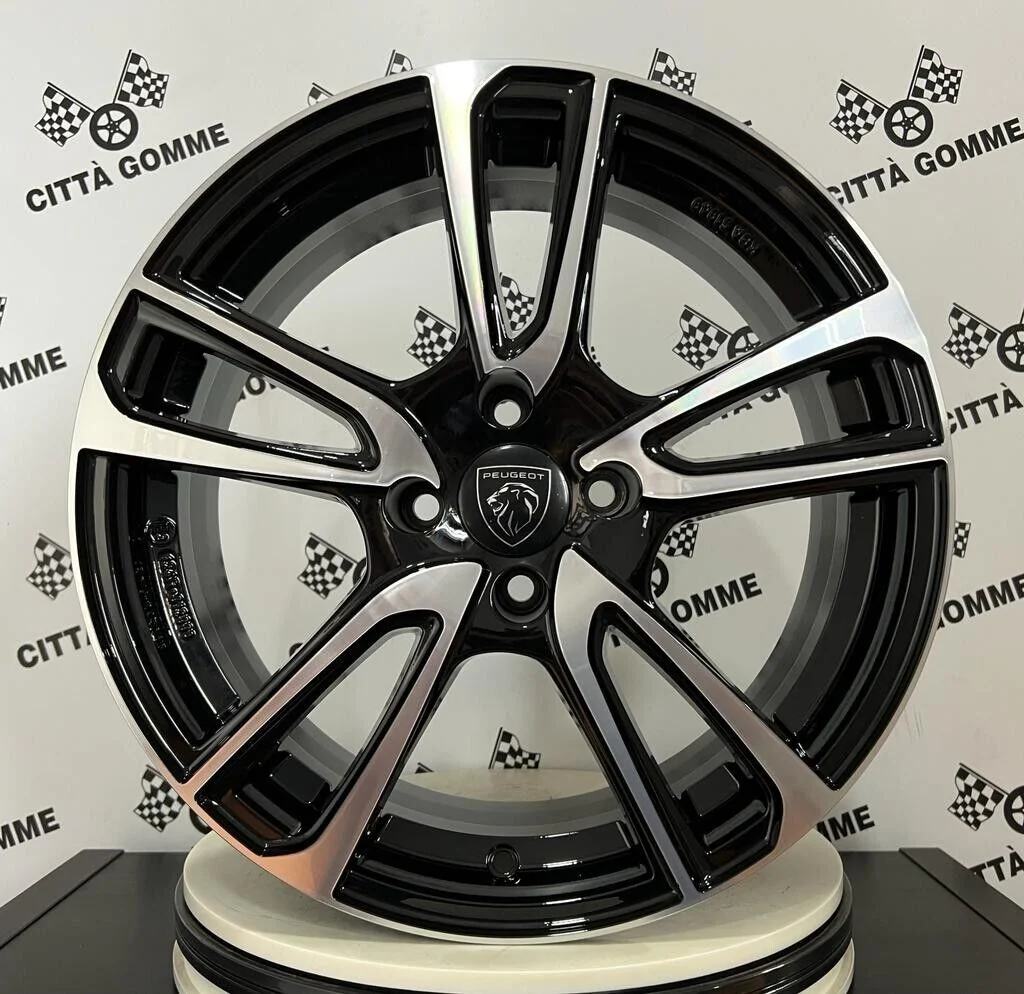 Set da 4 Cerchi in lega Astral per Peugeot 1007 2008 206 207 208 301 307 308 406 5008 - Image 6