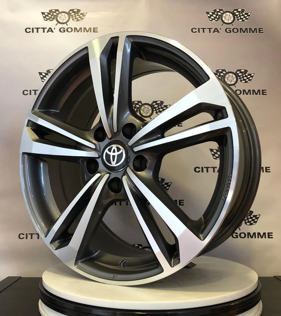 Set da 4 Cerchi in lega Astral per Toyota Auris Avensis C-hr Corolla Prius Rav4 Verso Camry Mirai - Image 3