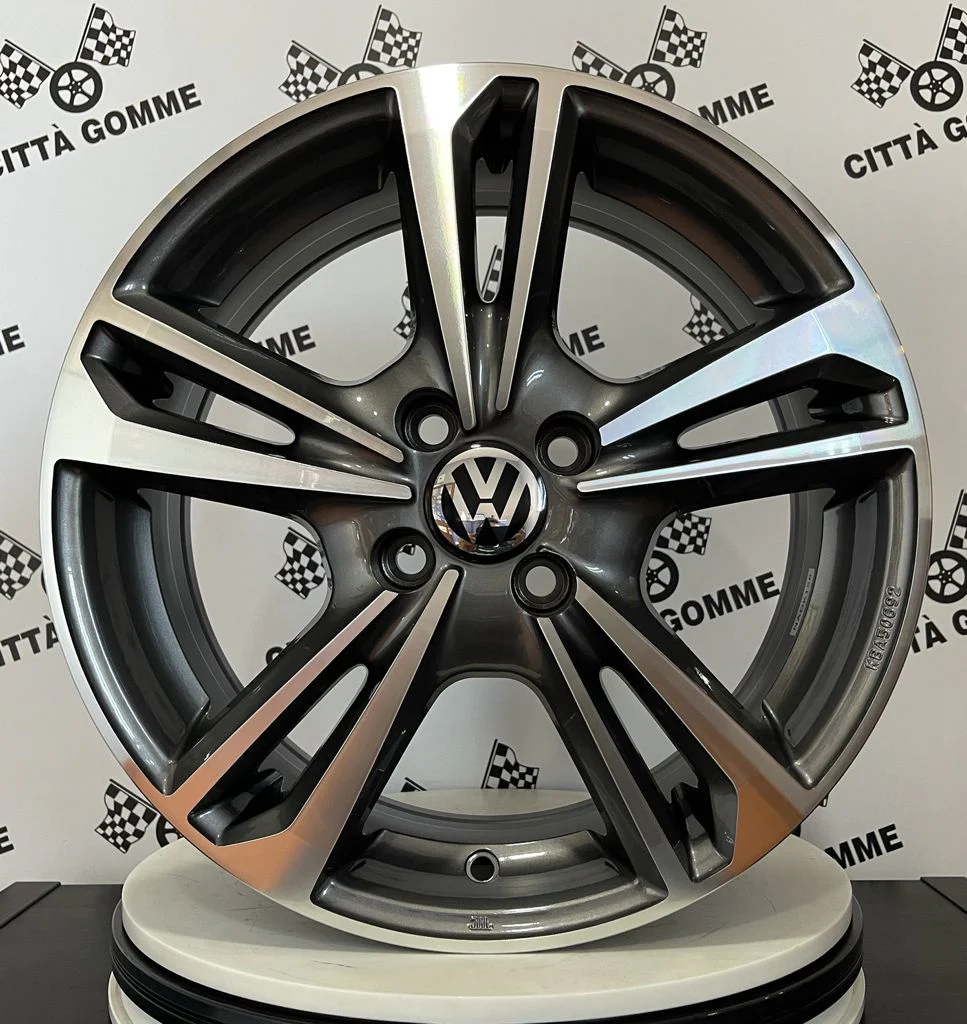 Set da 4 Cerchi in lega Astral per Volkswagen UP Lupo Vento Golf III - Image 5