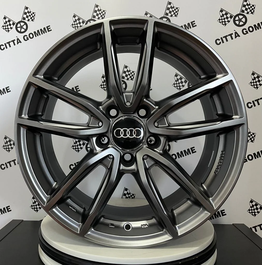 Set da 4 Cerchi in lega Evo per Audi A3 A4 A5 A6 A7 A8 TT Q2 Q3 Q5 Q7 Q8 - Image 7