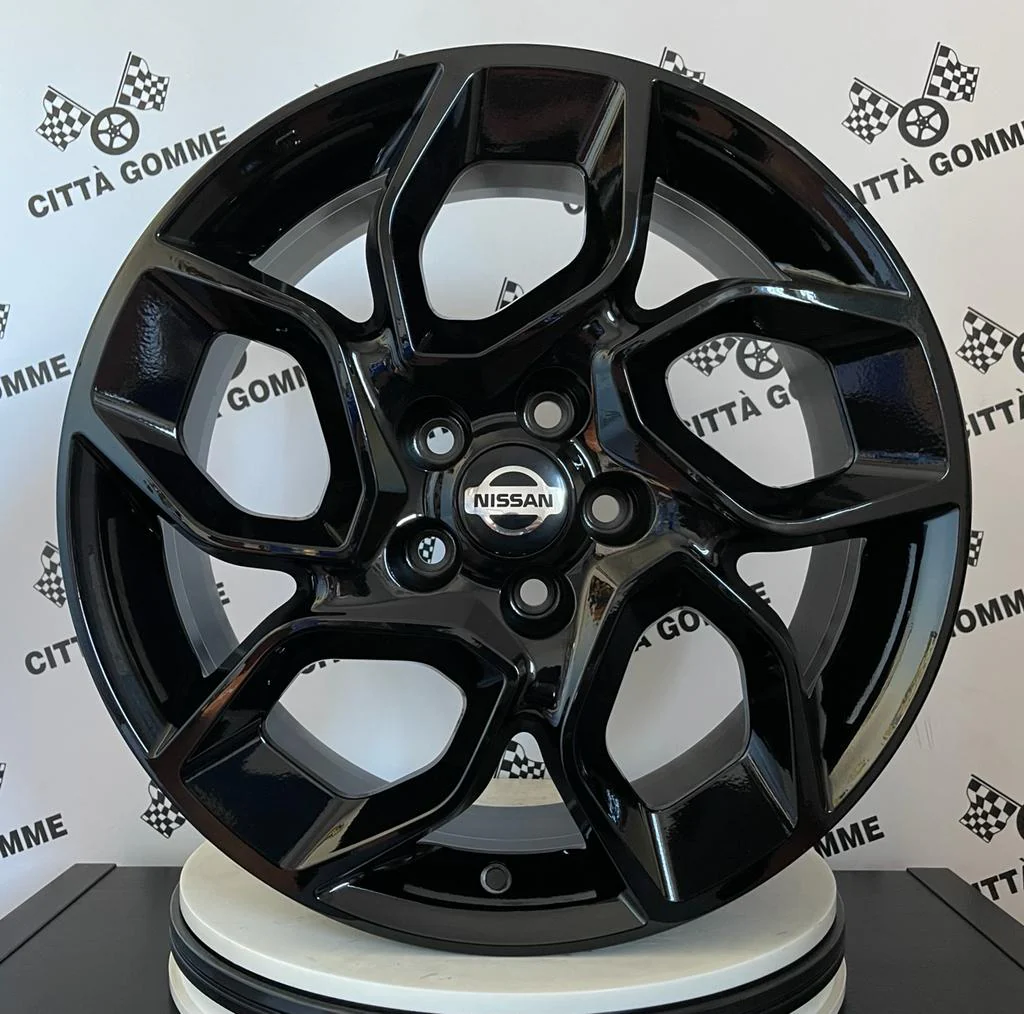 Set da 4 Cerchi in lega EXPRESS per NISSAN NV300 PRIMASTAR TOWNSTAR JUKE LEAF PULSAR X-TRAIL QASHQAI MURANO - Image 3