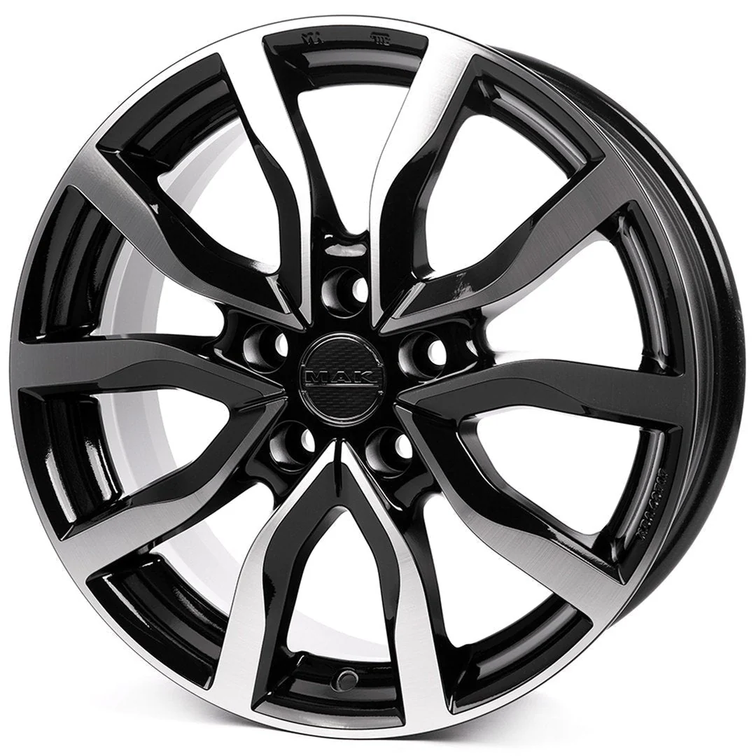 Set da 4 Cerchi in lega Highlands per Hyundai iX20 iX35 i30 i40 Kona Ioniq Tucson Nexo Santa Fe Trajet Sonata - Image 3