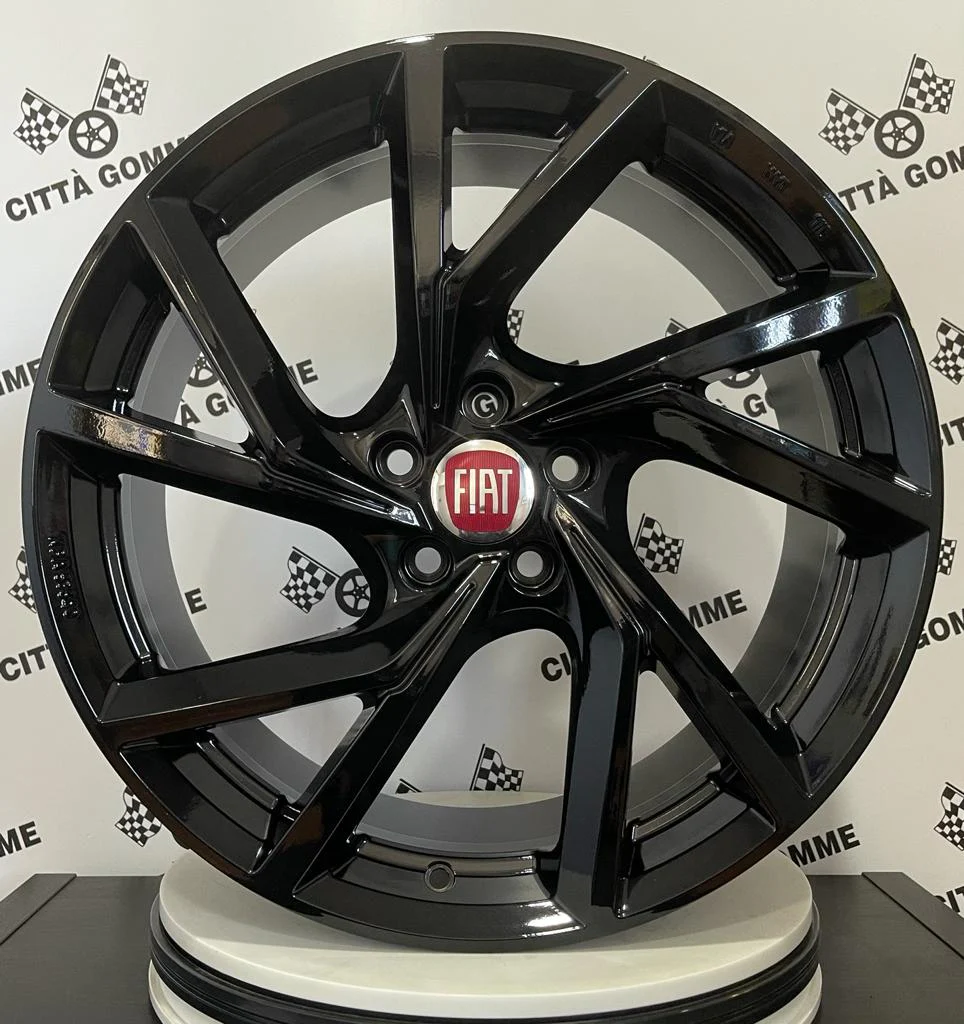 Set da 4 Cerchi in lega Kassel per Fiat Tipo Doblo 500L Trekking - Image 3