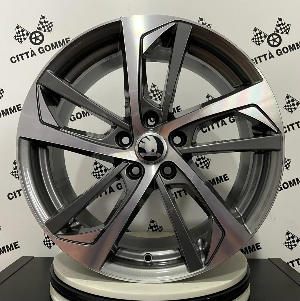 Set da 4 Cerchi in lega KATANA per SKODA Karoq Kodiaq Octavia Superb Yeti - Image 3