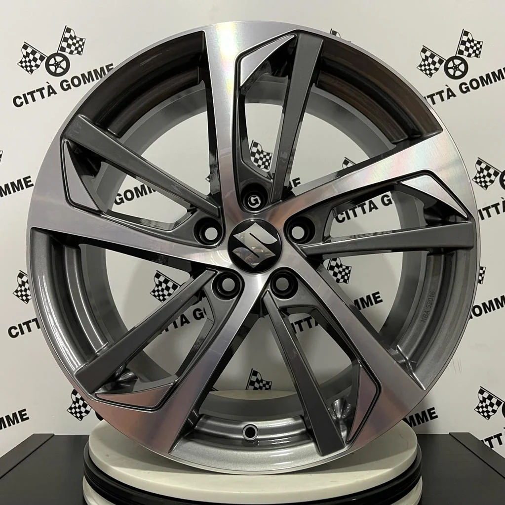 Set da 4 Cerchi in lega KATANA per SUZUKI GRAN VITARA KIZASHI SX4 SWACE VITARA - Image 3