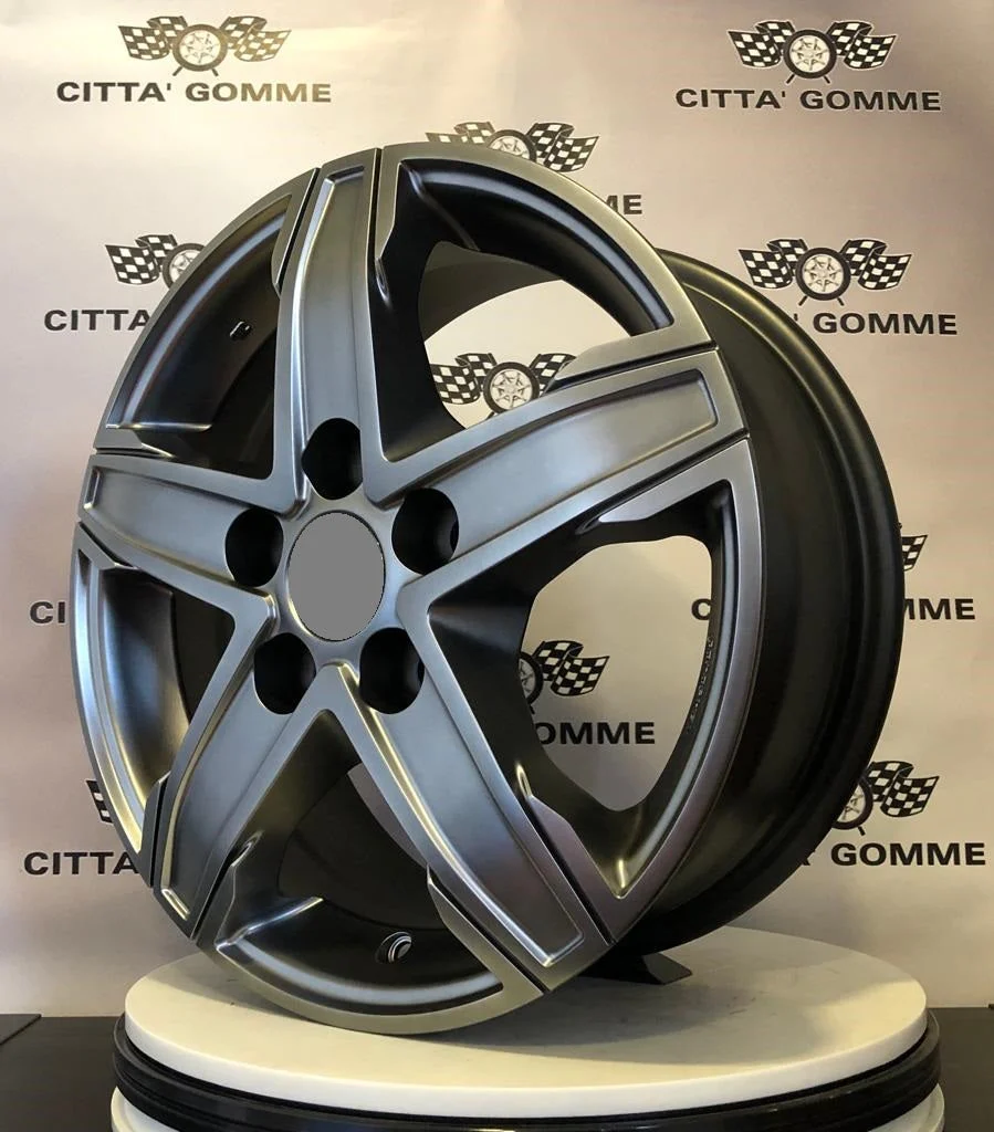 Set da 4 Cerchi in lega King per Nissan NV300 Juke X-Trail Pulsar Leaf Primera Almera Tino - Image 4