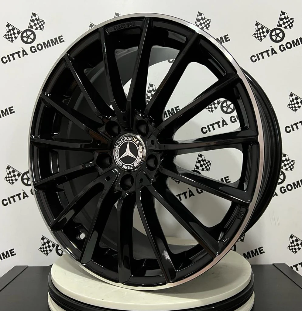 Set da 4 Cerchi in lega Komet per Mercedes Classe A B C E CLA GLA GLB GLS VITO GLK GLE GLC S M - Image 2