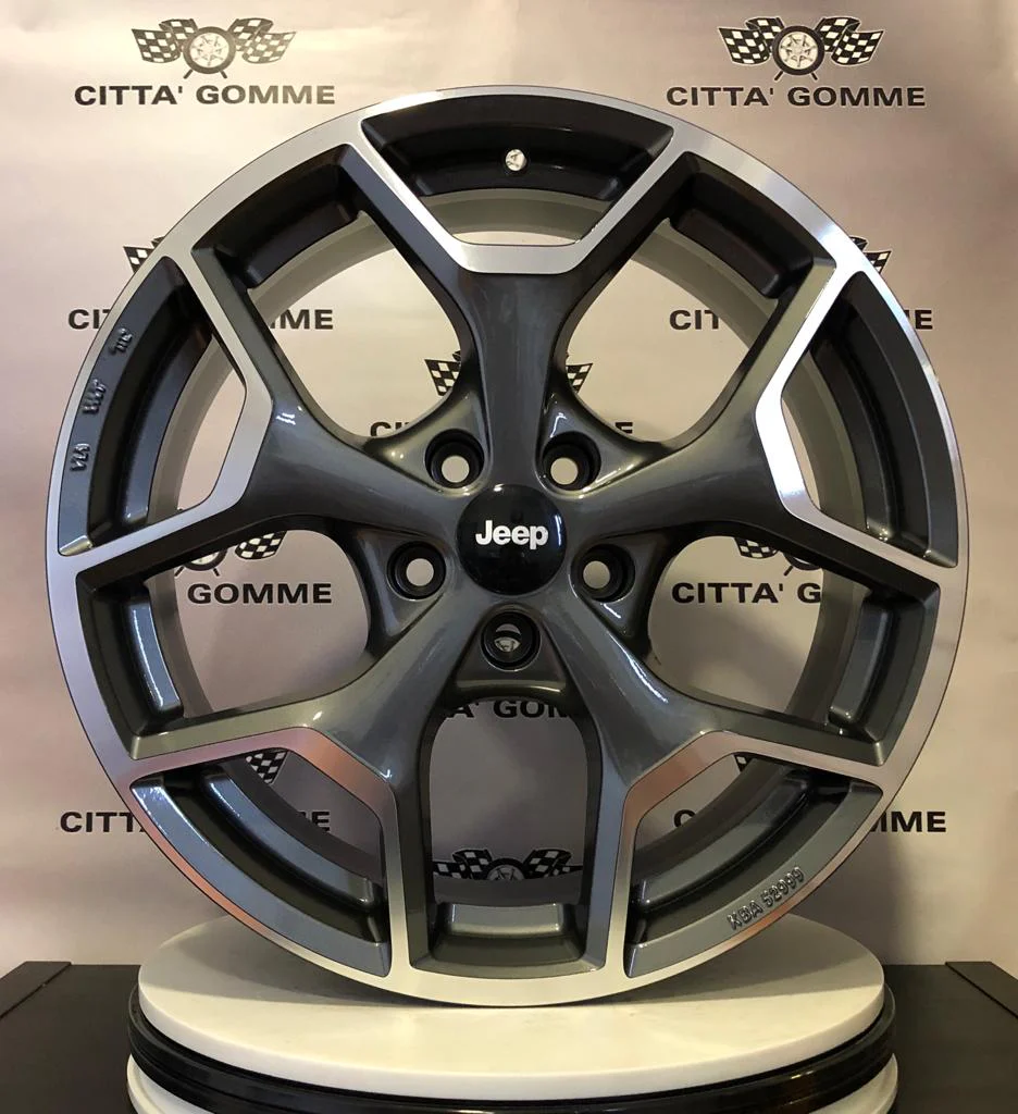 Set da 4 Cerchi in lega Liberty per Jeep Gladiator Commander Wrangler Grand Cherokee - Image 4