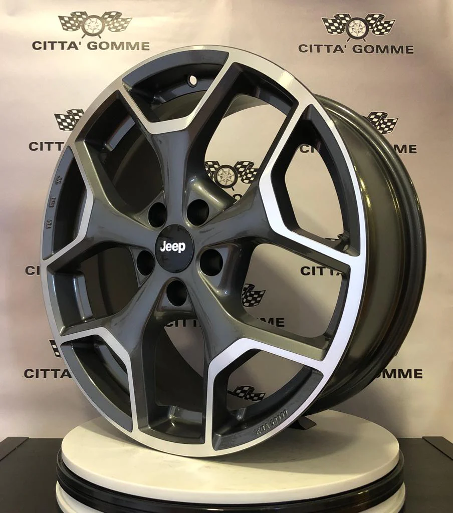 Set da 4 Cerchi in lega Liberty per Jeep Renegade Compass Cherokee - Image 3