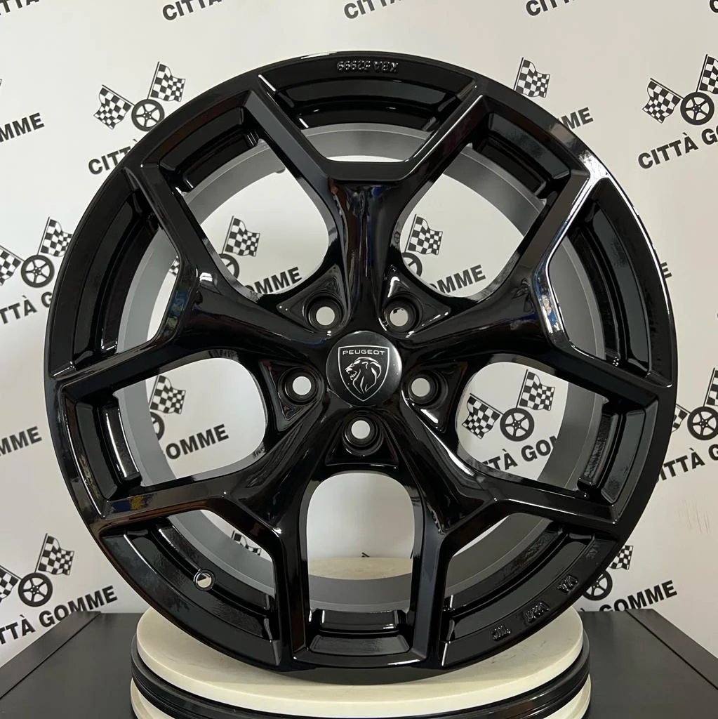 Set da 4 Cerchi in lega Liberty per Peugeot 3008 308 407 5008 508 607 GT Line - Image 6