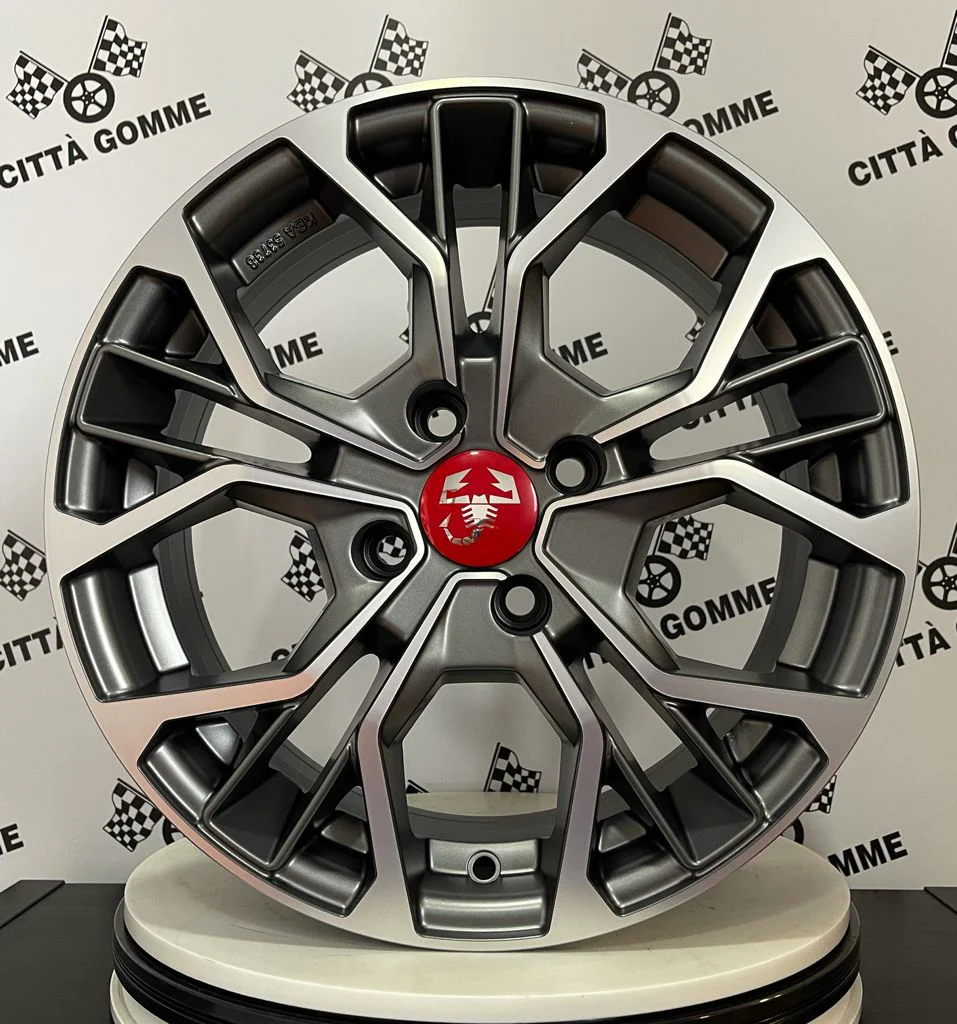 Set da 4 Cerchi in lega Matisse per Abarth 500 595 SS esseesse - Image 6