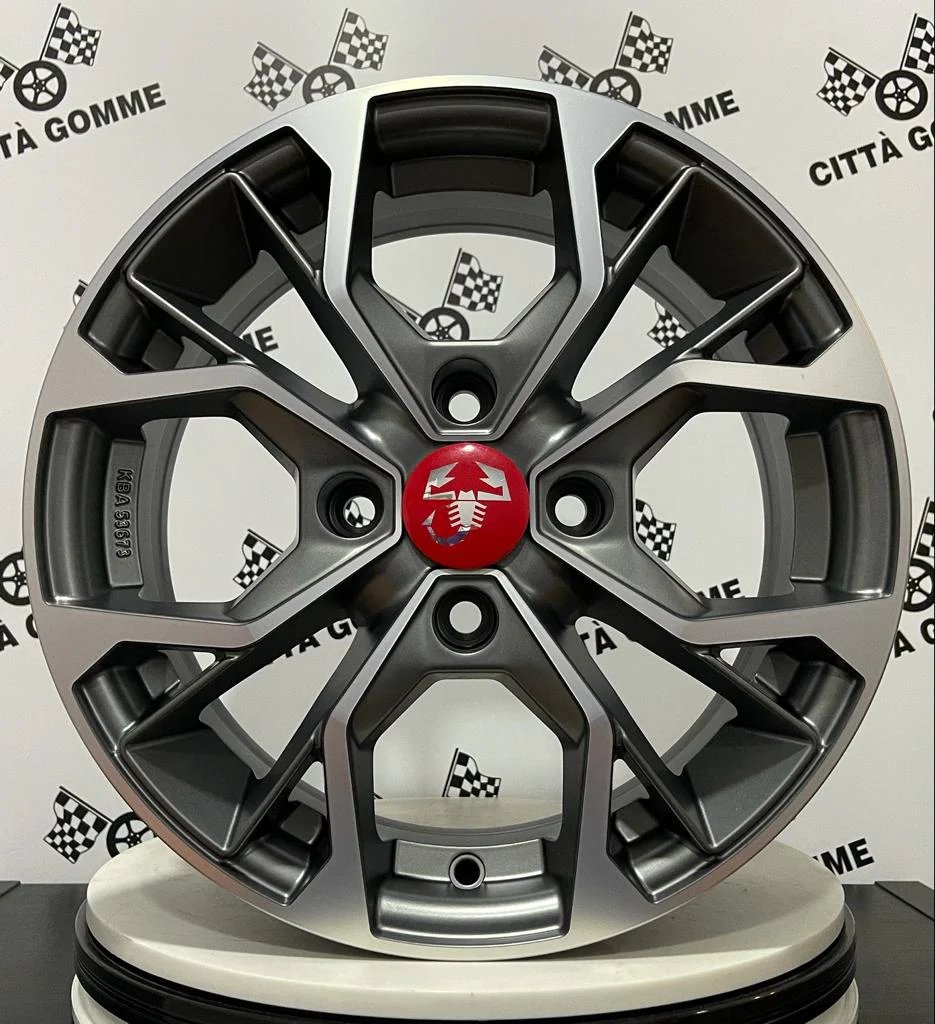 Set da 4 Cerchi in lega Matisse per Abarth 500 595 SS esseesse * - Image 3