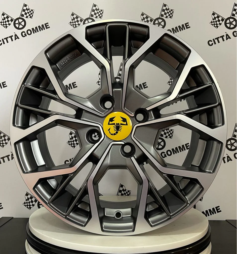 Set da 4 Cerchi in lega Matisse per Abarth 500 595 SS esseesse - Image 6