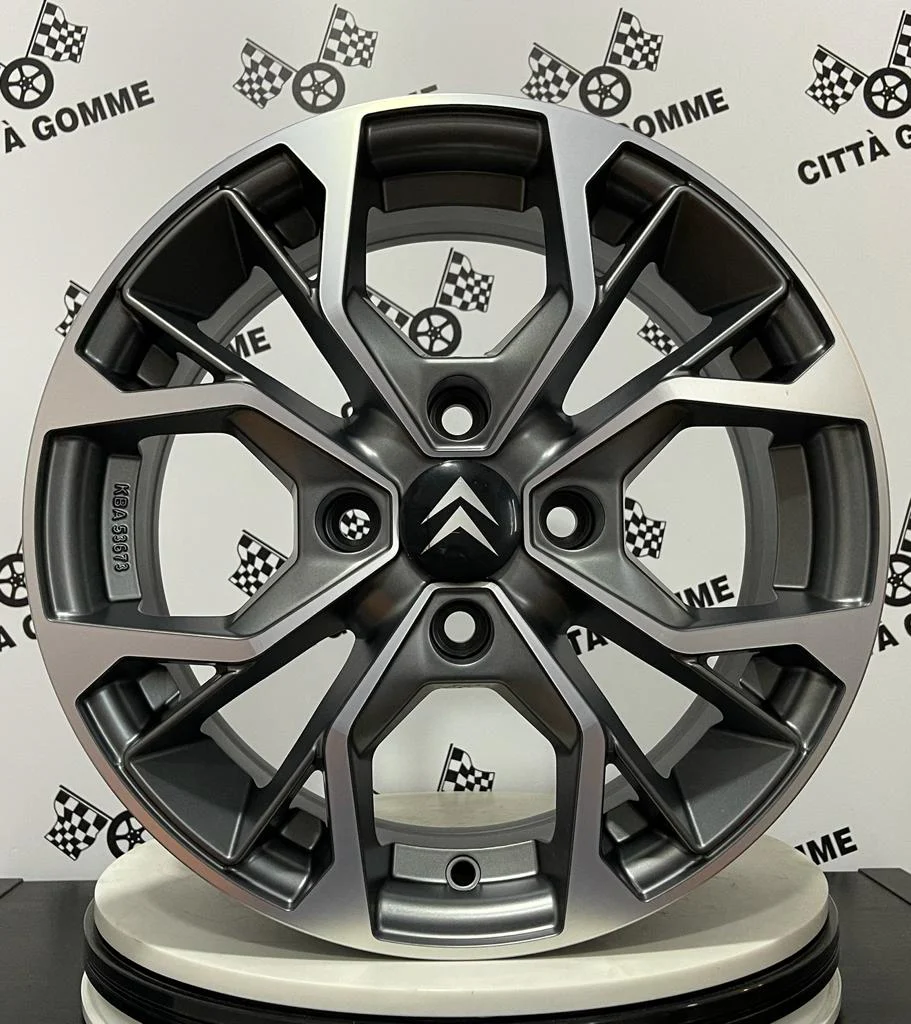 Set da 4 Cerchi in lega Matisse per Citroen C2 C3 C4 Picasso C5 DS3 Berlingo * - Image 2