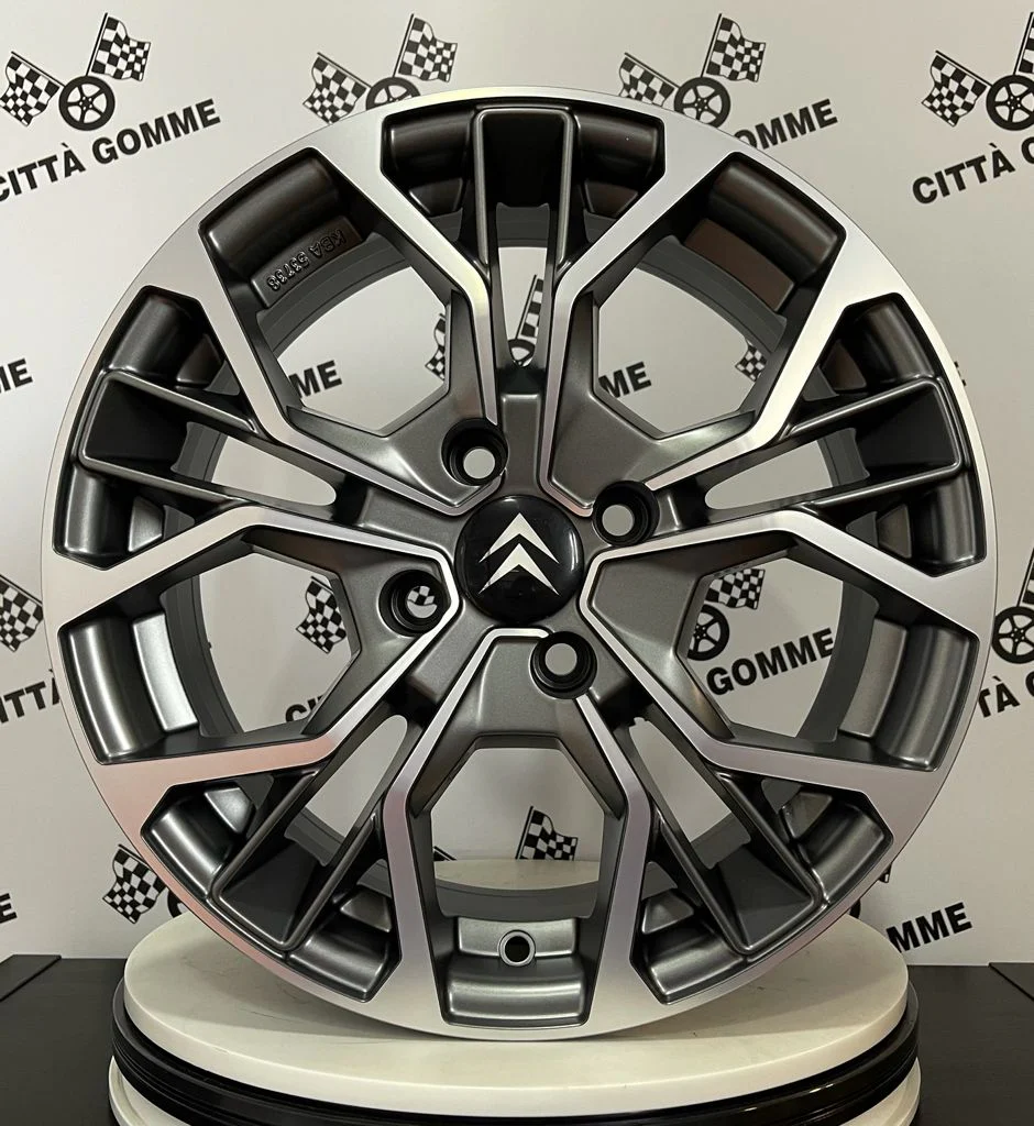 Set da 4 Cerchi in lega Matisse per Citroen C2 C3 C4 Picasso C5 DS3 Berlingo - Image 6