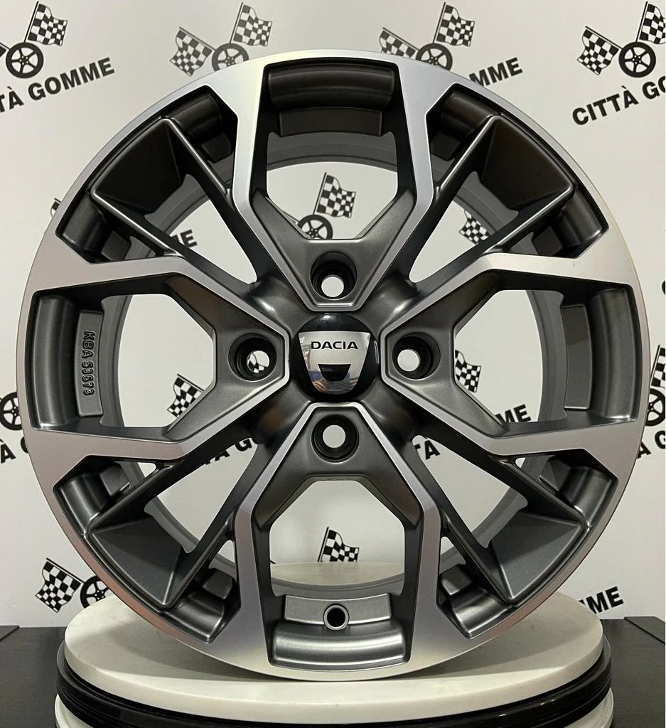 Set da 4 Cerchi in lega Matisse per Dacia Dokker Lodgy Logan Sandero Stepway * - Image 6