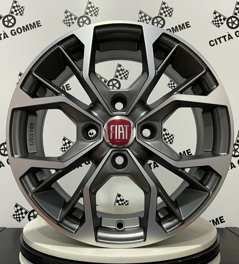Set da 4 Cerchi in lega Matisse per Fiat Grande Punto e Punto Evo Abarth * - Image 6
