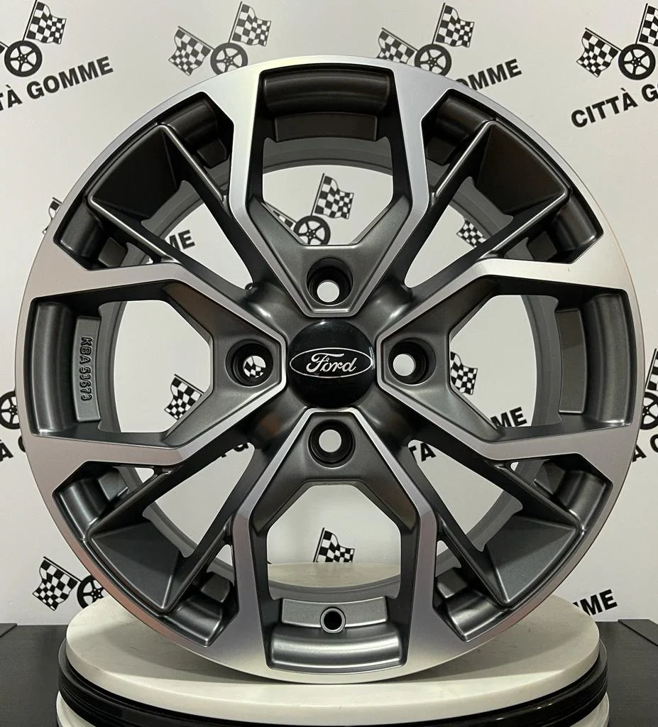 Set da 4 Cerchi in lega Matisse per Ford Fiesta Ka+ Fusion B-Max Ecosport * - Image 2