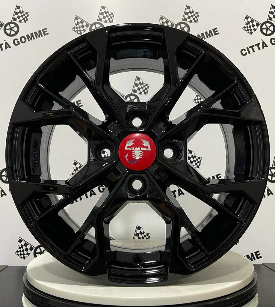 Set da 4 Cerchi in lega Matisse per Grande Punto Abarth e Punto Evo Abarth SS esseesse * - Image 6