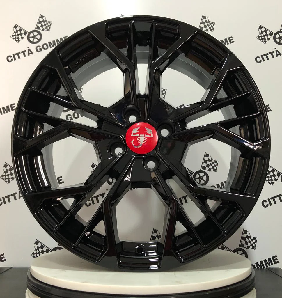Set da 4 Cerchi in lega Matisse per Grande Punto Abarth e Punto Evo Abarth SS esseesse - Image 5