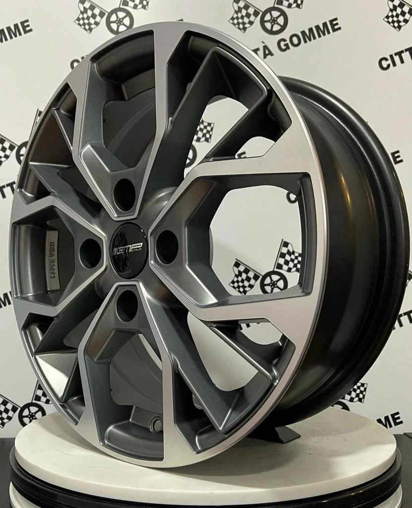 Set da 4 Cerchi in lega Matisse per Hyundai i10 i20 Accent Atos Getz * - Image 3