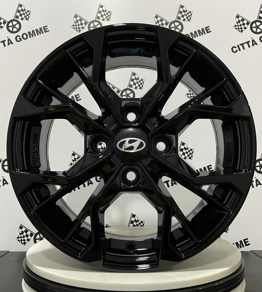 Set da 4 Cerchi in lega Matisse per Hyundai i10 i20 Accent Atos Getz * - Image 5
