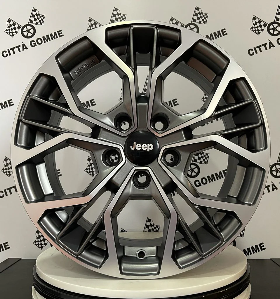 Set da 4 Cerchi in lega Matisse per Jeep Renegade Compass Cherokee - Image 6