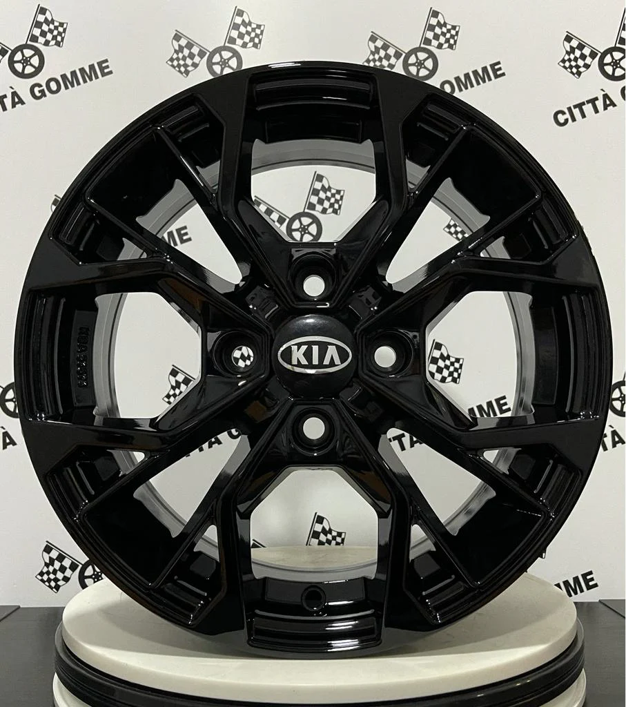 Set da 4 Cerchi in lega Matisse per KIA Picanto Rio Sephia Shuma Stonic * - Image 5