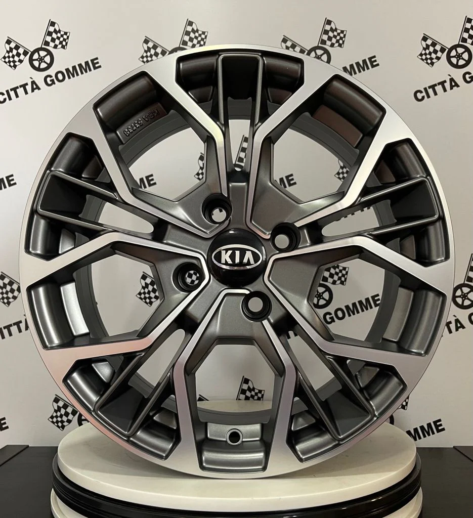 Set da 4 Cerchi in lega Matisse per KIA Picanto Rio Sephia Shuma Stonic - Image 6