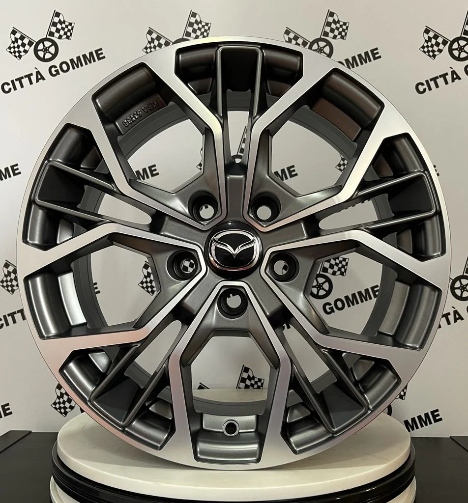 Set da 4 Cerchi in lega Matisse per Mazda 3 4 5 6 Cx-3 Cx-5 Cx-7 Cx-30 Mx-5 3 Rx-8 - Image 6