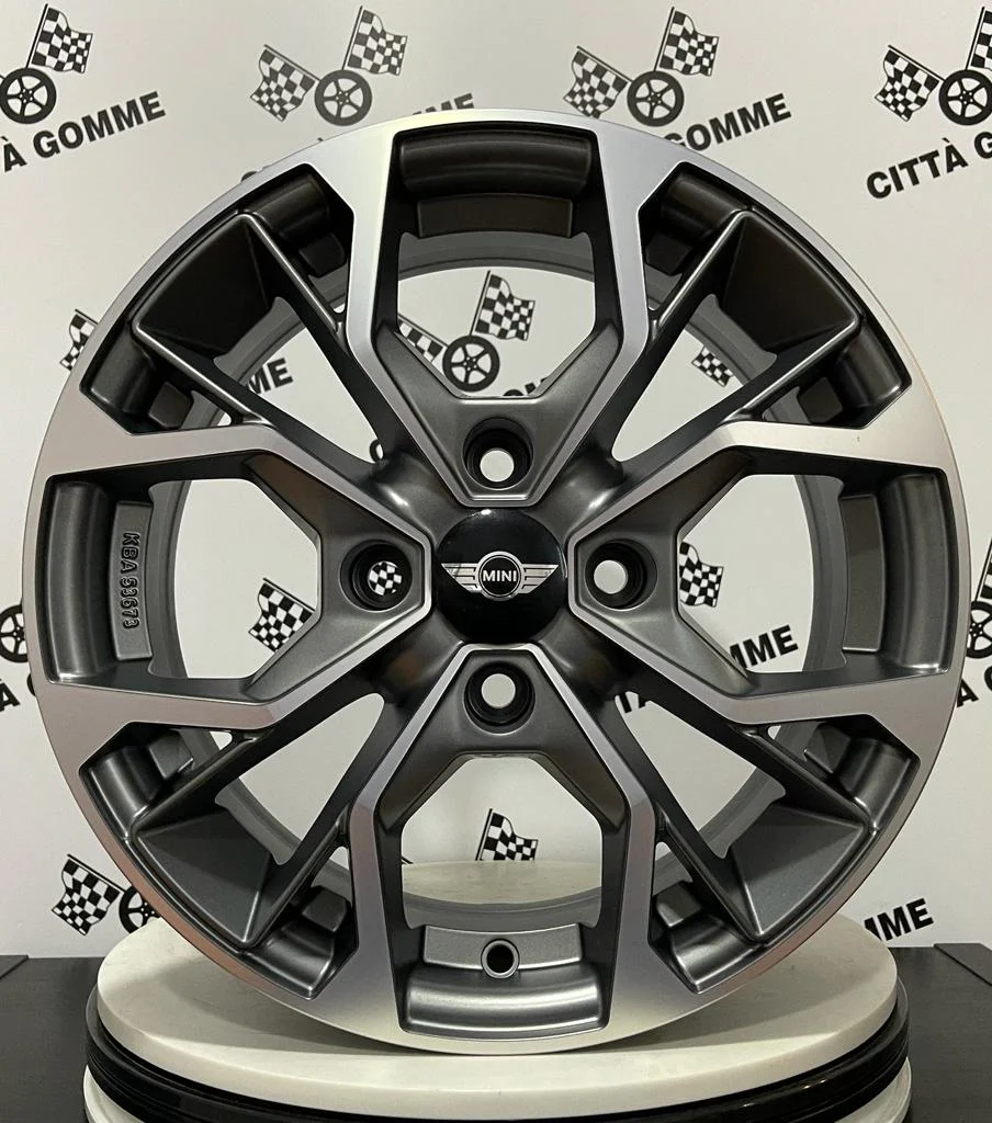 Set da 4 Cerchi in lega Matisse per Mini One Cabrio Cooper S Coupè Clubman Roadster * - Image 6