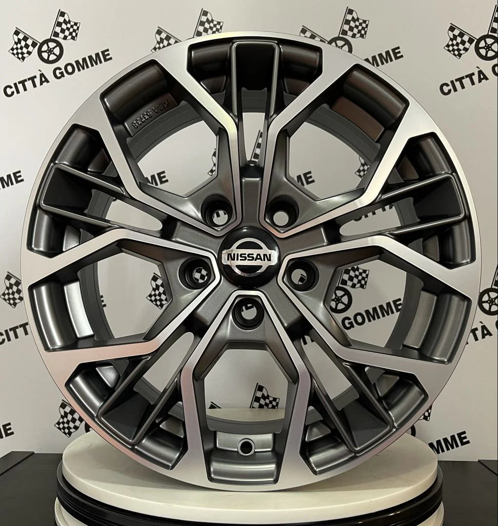 Set da 4 Cerchi in lega Matisse per Nissan Juke Quashqai x-Trail Pulsar Leaf e-NV200 - Image 6