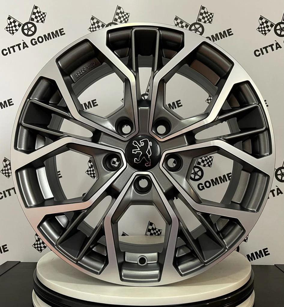 Set da 4 Cerchi in lega Matisse per Peugeot 3008 308 407 5008 508 607 GT Line - Image 6
