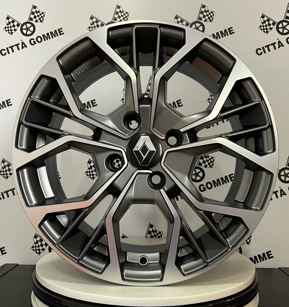 Set da 4 Cerchi in lega Matisse per Renault Clio Captur Modus Megane Twingo Zoe - Image 6