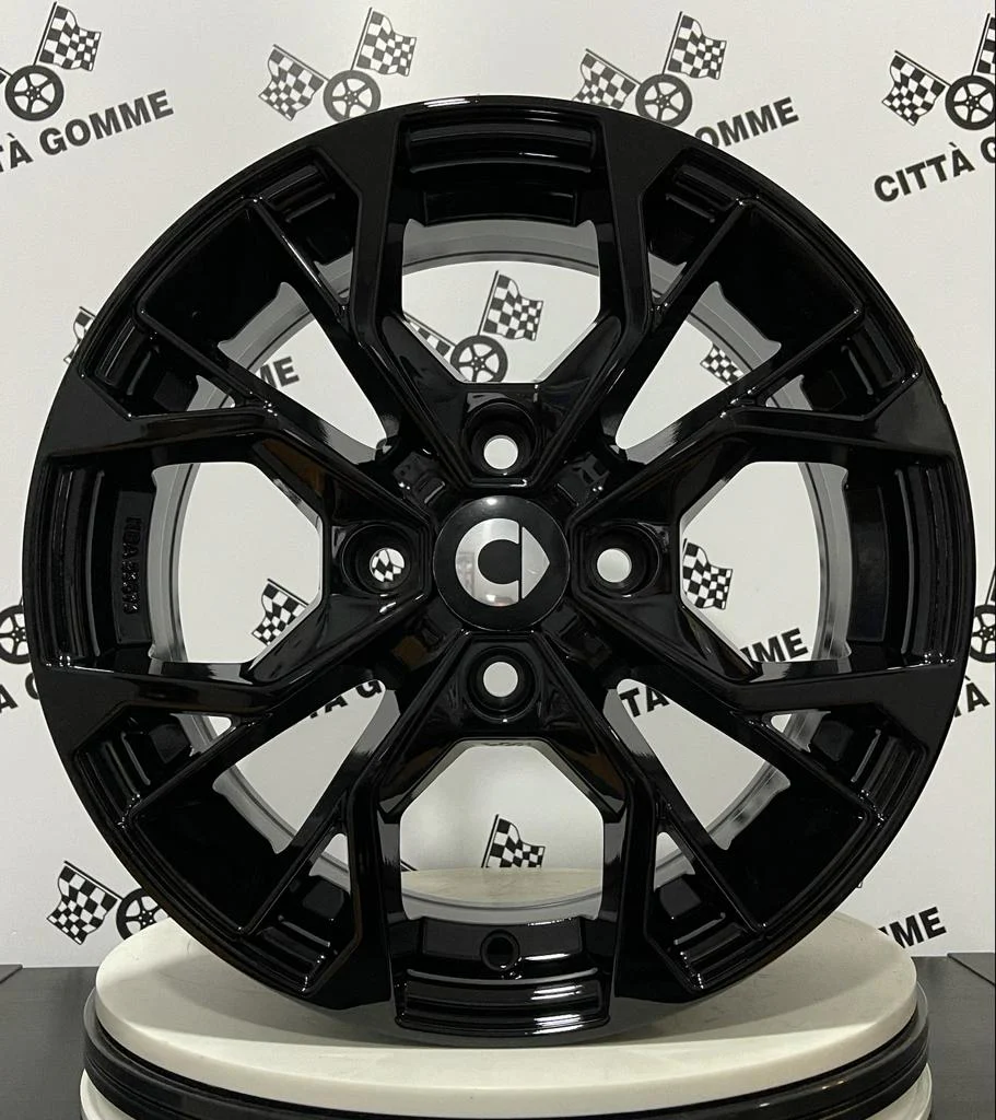 Set da 4 Cerchi in lega Matisse per Smart Forfour II Fortwo III Cabrio Brabus dal 2014> * - Image 5