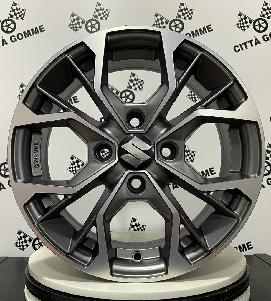 Set da 4 Cerchi in lega Matisse per Suzuki Swift Celerio Baleno Ignis Splash * - Image 6
