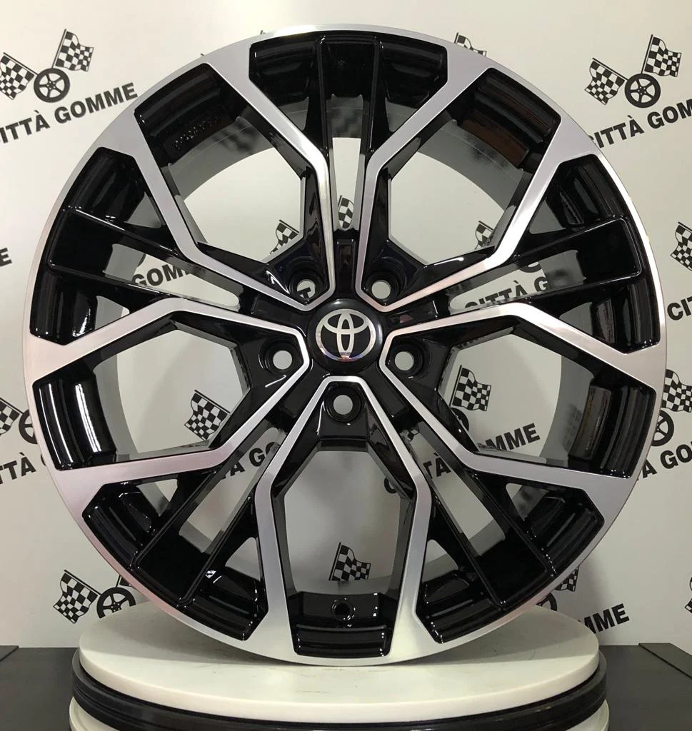 Set da 4 Cerchi in lega Matisse per Toyota Auris Avensis C-hr Corolla Prius Rav4 Verso Camry Mirai