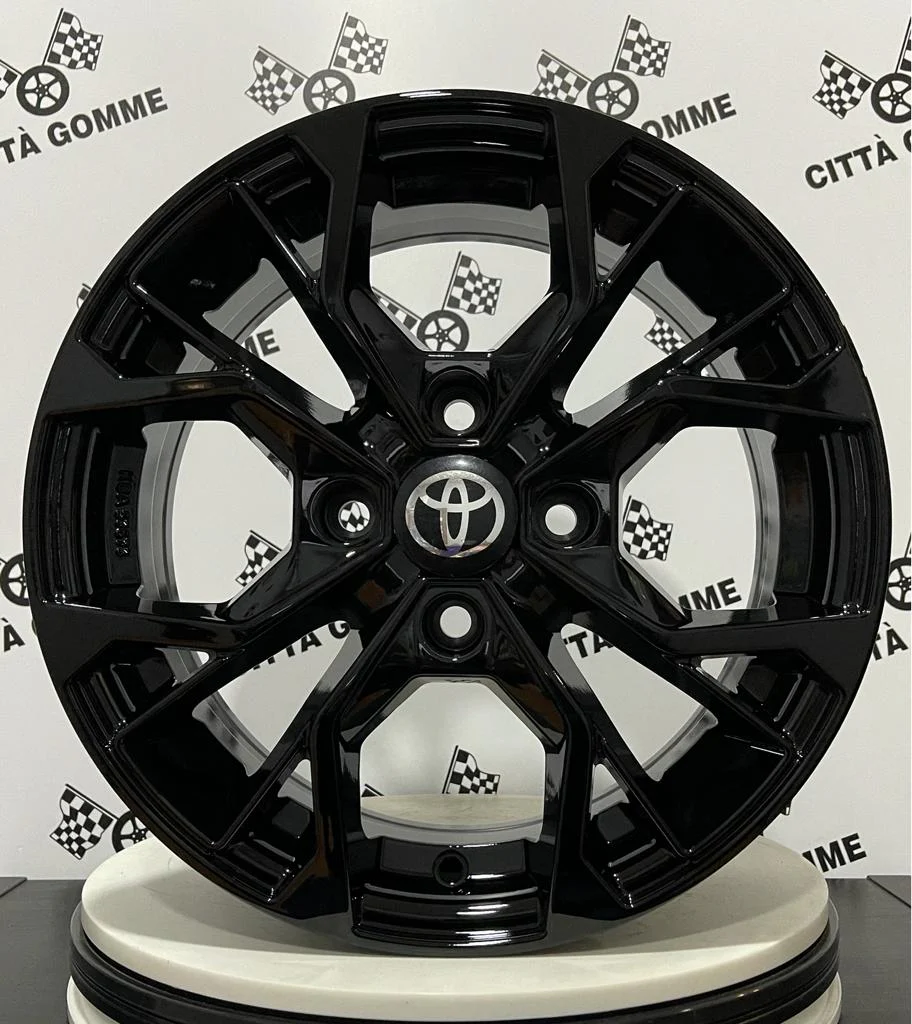 Set da 4 Cerchi in lega Matisse per Toyota Yaris Aygo Corolla IQ * - Image 5