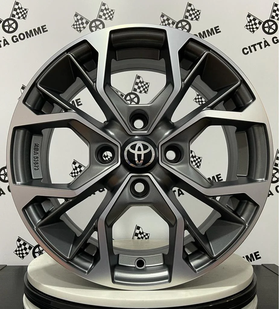Set da 4 Cerchi in lega Matisse per Toyota Yaris Aygo Corolla IQ * - Image 6