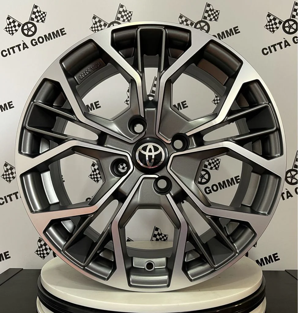 Set da 4 Cerchi in lega Matisse per Toyota Yaris Aygo Corolla IQ - Image 6