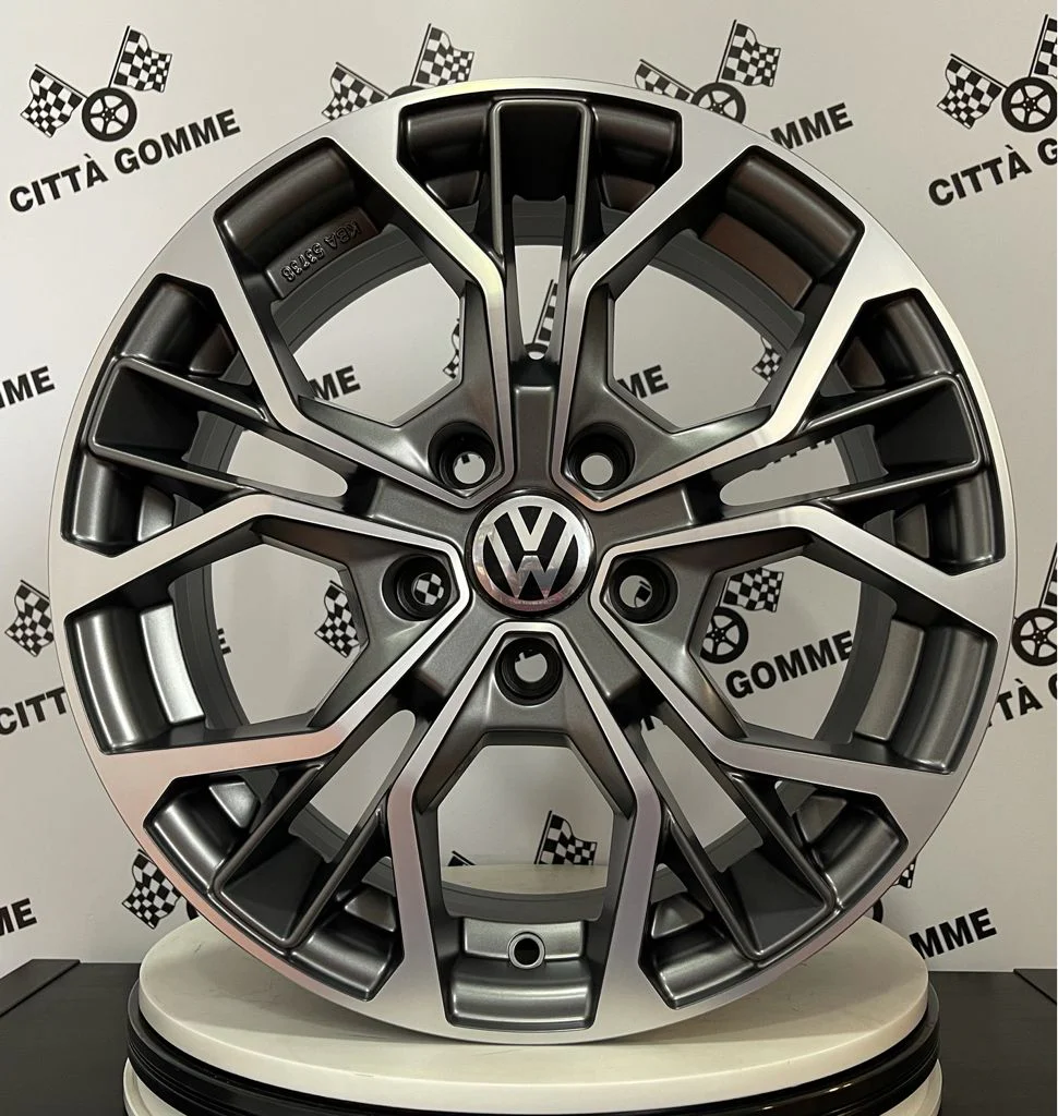 Set da 4 Cerchi in lega Matisse per Volkswagen Golf 5 6 7 8 T-Roc Tiguan Eos Touran Caddy Jetta Beetle Sharan ID3 ID4 ID6 - Image 6