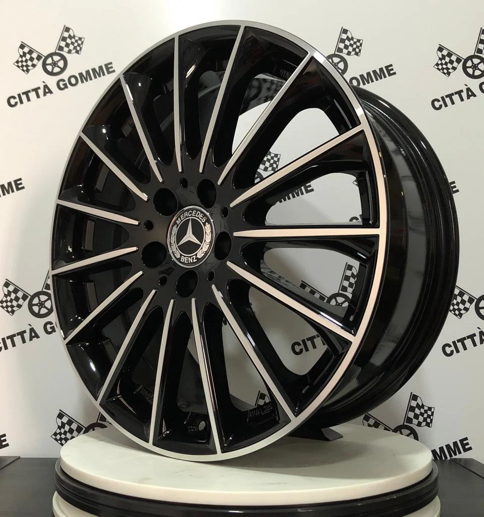 Set da 4 Cerchi in lega Msw30 per Mercedes Classe A B C E CLA GLA GLB VITO GLK GLE GLC - Image 2