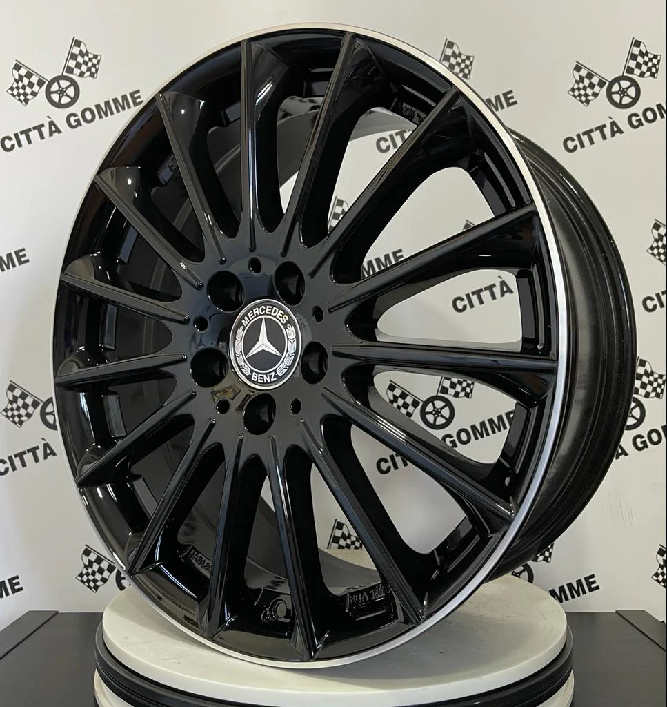 Set da 4 Cerchi in lega Msw30 per Mercedes Classe A B C E CLA GLA GLB VITO GLK GLE GLC - Image 3